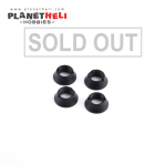 RadioMaster - TX16s Replacement Satin Black Switch Nuts Short